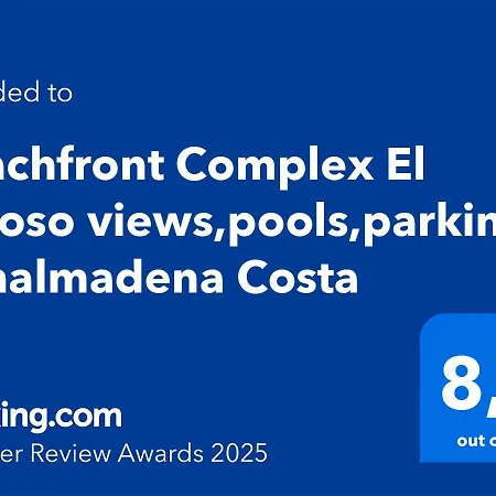 Beachfront Complex El Coloso Views,pools,parking Costa Benalmadena